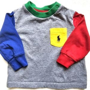 Ralph lauren baby boy long sleeve shirt